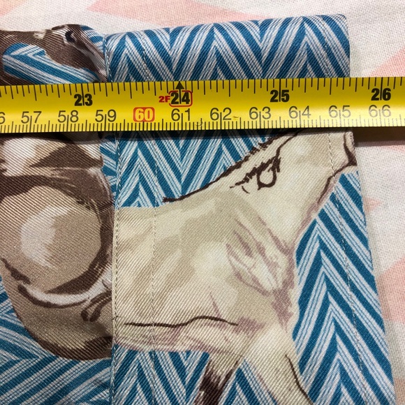 MISSONI SILK “HORSES” shirt size:52 (Large) - Picture 5 of 11